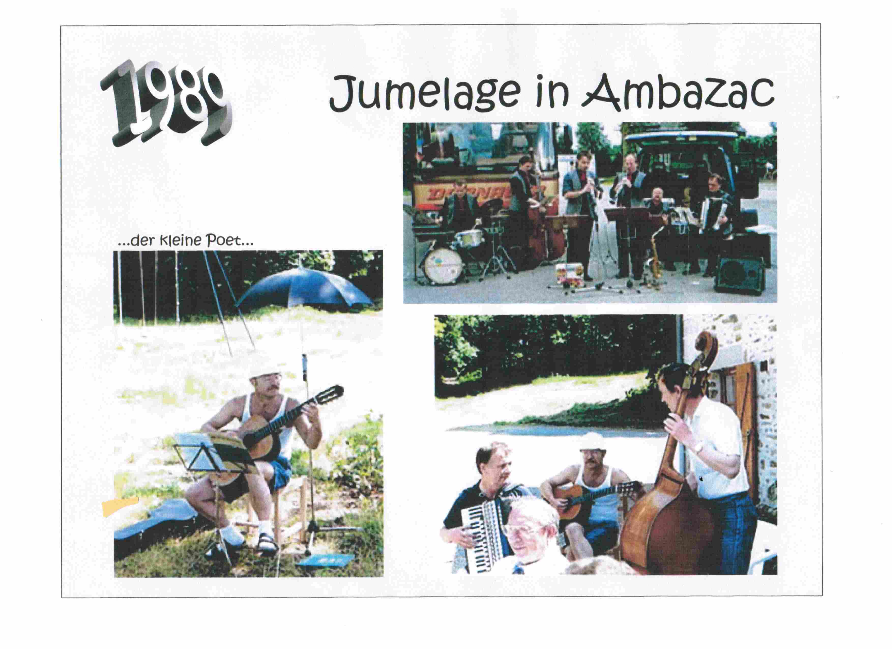 1989 Jumelage in Ambazac