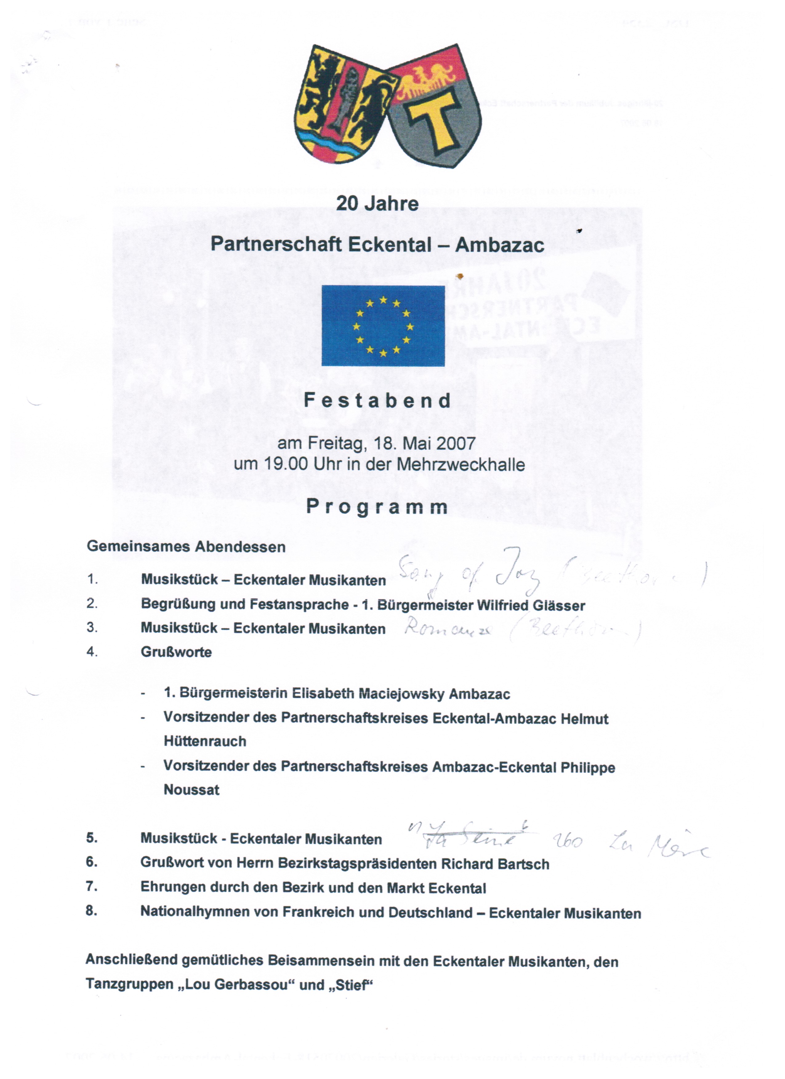 2007 Programm